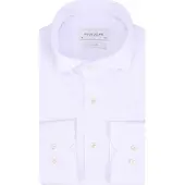 Profuomo Knitted mercerised overhemd met lange mouwen