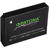 PATONA 1208 Lithium-Ion 1100mAh 3.7V oplaadbare batterij/accu