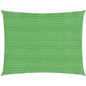 vidaXL Zonnezeil 160 g/m² 3x4 m HDPE lichtgroen