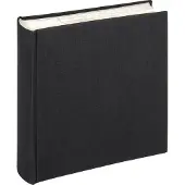 Walther design ME-510-B Cloth - Memo insteekalbum - Formaat 23 x 22 cm - 200 foto's 10 x 15 cm - Zwart