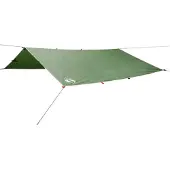 vidaXL Kampeerluifel waterdicht 500x294 cm groen