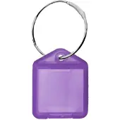 Combicraft Mini XS openklapbare sleutellabels 38x22mm lila - 100 stuks