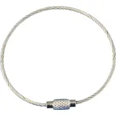 Combicraft Staaldraad ring met schroefsluiting - per 5 stuks
