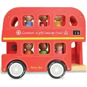 Indigo jamm Houten Speelgoedvoertuig - Bernie's number bus