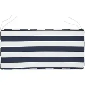 Beliani VIVARA - Zitkussen-Blauw-Polyester