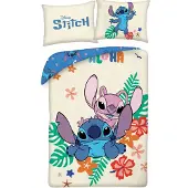 Halantex SP. z.o.o. Stitch Dekbedovertrek Aloha Angel 140 x 200 cm - 70 x 90 cm - katoen