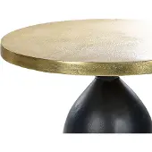 Beliani TEKAPO - Bijzettafel-Goud-Aluminium