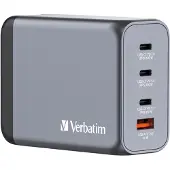 Verbatim lader, universeel, GNC-200, GaN, 200W, grijs
