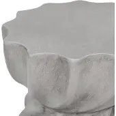 Beliani ALGUA - Bijzettafel - Grijs - Lichtbeton