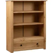 vidaXL Boekenkast Panama Range 80x35x110 cm massief grenenhout