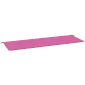 vidaXL Tuinbankkussen 150x50x3 cm oxford stof roze