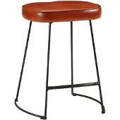 vidaXL Barkruk, 2 stuks, donkerbruin, 40x29,5x53 cm