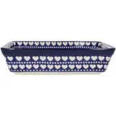 Bunzlau Castle Ovenschaal Rechthoekig Blue Valentine (25 x 32 cm)