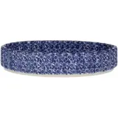 Bunzlau Castle Pie Dish Indigo (Ø 24,5 cm)