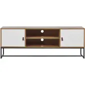 Beliani NUEVA - TV-kast-Lichte houtkleur-MDF