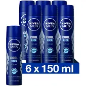 Nivea 6x Deodorant Spray Cool Kick 150 Ml