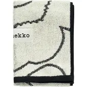 Marimekko Piirto Unikko Gastendoek 30x50 Cm - Handdoeken & badhanddoeken Katoen Offwhite - 073798-190