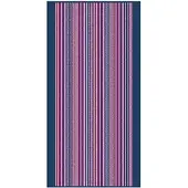 Cawö Handdoek Remake Stripes Berry-Multicolor (Set van 3)