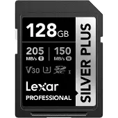 Lexar SD Silver Plus UHS-1 128GB V30