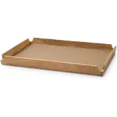 Lind DNA Dienblad Square M Airy Nupo Nougat / Teak