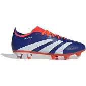 Adidas Predator League IJzeren-Nop Voetbalschoenen (SG) Blauw Wit Rood
