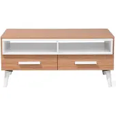 Beliani ALLOA - Salontafel-Lichte houtkleur-Spaanplaat