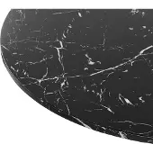 Beliani BOCA - Eettafel-Zwart-MDF