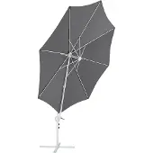 Beliani SAVONA II - Cantilever parasol-Grijs-Polyester