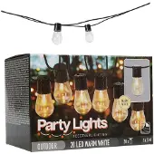 Van Der Meulen Overige Merken Lichtsnoer 20 Leds Met Timer Warm Wit