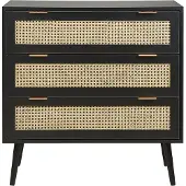 Beliani OPOCO - Commode-Zwart-MDF