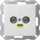 Gira Systeem 55 Potentiaalvereffeningsstopcontact - 040527