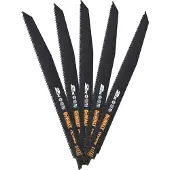 DeWalt DT2314L-QZ - Hoja de sierra sable bi-metal Extreme 2X de demolición, longitud: 305mm, paso de diente: 0,6mm para madera y clavos