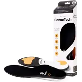 52bones GameTech High Arch - premium inlegzolen met hoge voetboog - optimale demping hiel en voorvoet - geschikt voor voetbal, tennis, hockey en volleybal - maat 43/44