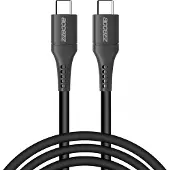 Accezz USB-C naar USB-C kabel - 2 meter - Zwart