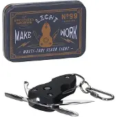 Gentlemen's Hardware zakmes/multitool 5 functies RVS zwart