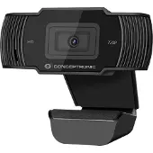 Conceptronic AMDIS03B webcam 1280 x 720 Pixels USB 2.0 Zwart