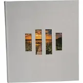 Exacompta Milano Fotoalbum Harde kaft Papier 30,3 x 32,8 x 4,7 cm Blauw