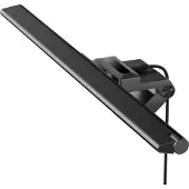 Unilux 400153723 VISIOLIGHT LED - verstelbare laptoplamp, dimbaar, zwart, met klembevestiging