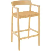 Jline Barstoel Emma Teak Natuurlijk