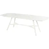 Hartman Benevento Tuintafel 240x100 cm Wit