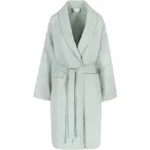 Casilin - Badjas voor Dames en Heren - Maat XXL - Sauna Wafelbadjas Voor Volwassen - Met riem - Katoen - Absorberend - Wasmachinebestendig - Groen
