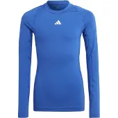 Adidas Techfit Ondershirt Lange Mouwen Kids Blauw