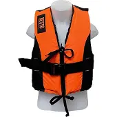 Besto Dinghy 50n Life Jacket Oranje,Zwart L