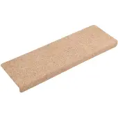 vidaXL Trapmatten zelfklevend 10 stuks 65x21x4 cm lichtbruin