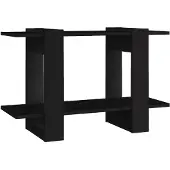 vidaXL Boekenkast/kamerscherm 80x30x51 cm zwart