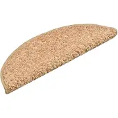 vidaXL Trapmatten 15 st 56x17x3 cm Goud Halfrond