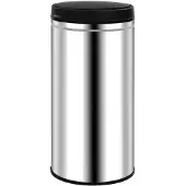 vidaXL Prullenbak met automatische sensor 70 L roestvrij staal