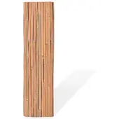 vidaXL Schermen 2 st 100x400 cm bamboe