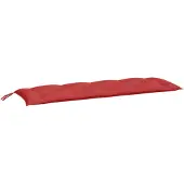 vidaXL Tuinbankkussen 150x50x7 cm oxford stof rood
