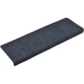 vidaXL Trapmatten Zelfklevend 5 stuks 65x21x4 cm Antraciet